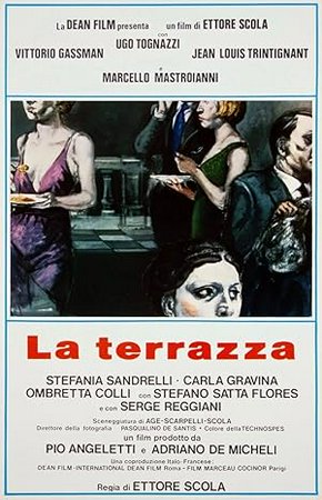 La terrazza, Vittorio Gassman, Ugo Tognazzi, Jean-Louis Trintignant