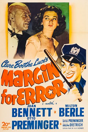 Margine d'errore, Joan Bennett, Milton Berle, Otto Preminger, Carl Esmond