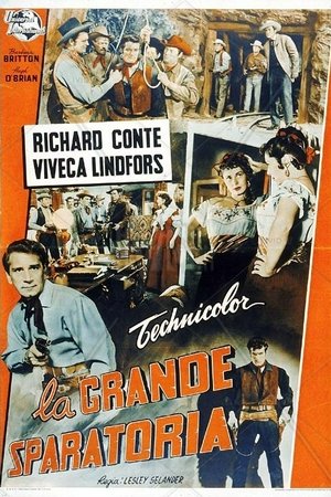 La grande sparatoria, Richard Conte, Viveca Lindfors, Barbara Britton, Morris Ankrum