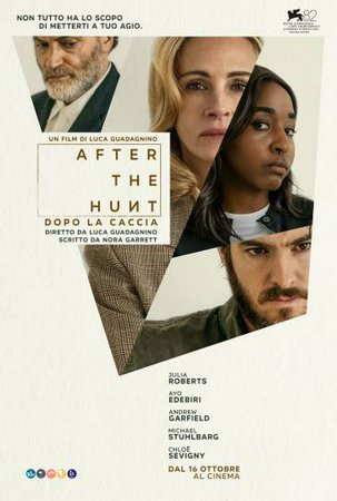 After the Hunt: Dopo la caccia, Julia Roberts, Ayo Edebiri, Andrew Garfield