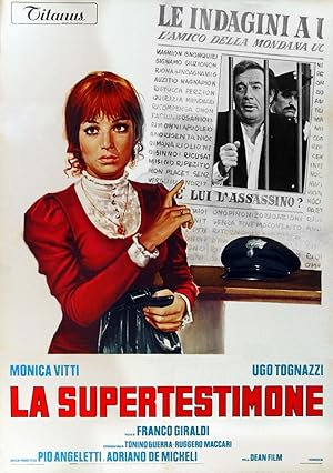 La supertestimone, Monica Vitti, Ugo Tognazzi, Orazio Orlando