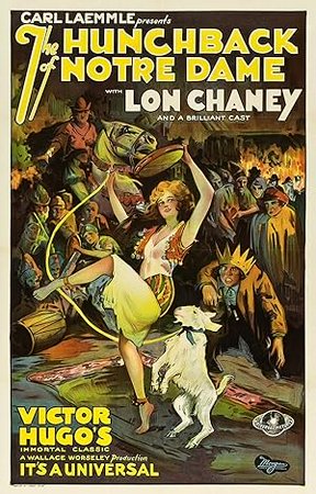 The Hunchback of Notre Dame, Lon Chaney, Patsy Ruth Miller, Norman Kerry