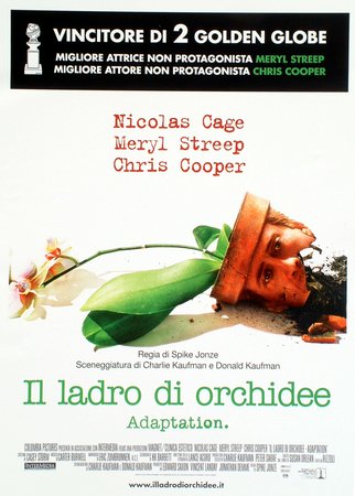 Il ladro di orchidee, Nicolas Cage, Meryl Streep, Chris Cooper