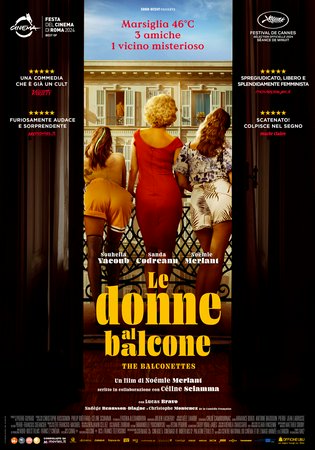 Le donne al balcone, Souheila Yacoub, Sanda Codreanu, Noémie Merlant