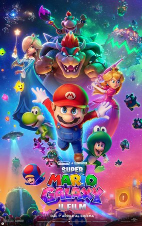 Super Mario Galaxy - Il Film, Brie Larson, Virginia Dare Jelenic, Benny Safdie