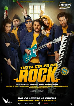Tutta colpa del rock, Lillo, Maurizio Lastrico, Elio, Naska, Valerio Aprea, Massimo De Lorenzo, Agnese Claisse, Massimo Cagnina, Carolina Crescentini
