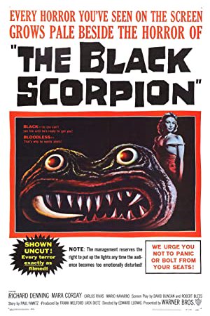 Lo scorpione nero, Richard Denning, Mara Corday, Carlos Rivas