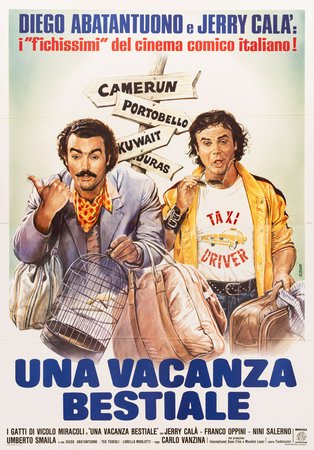 Una vacanza bestiale, Jerry Calà, Franco Oppini, Nini Salerno