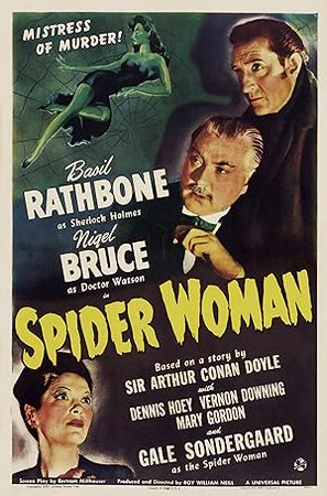 La donna ragno, Basil Rathbone, Nigel Bruce, Gale Sondergaard