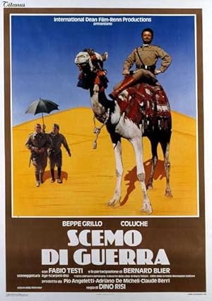 Scemo di guerra, Coluche, Beppe Grillo, Bernard Blier
