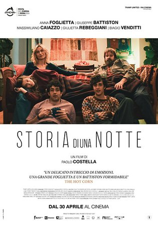 Storia di una notte, Giuseppe Battiston, Massimiliano Caiazzo, Anna Foglietta