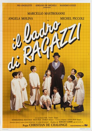 Il ladro di ragazzi, Marcello Mastroianni, Ángela Molina, Michel Piccoli